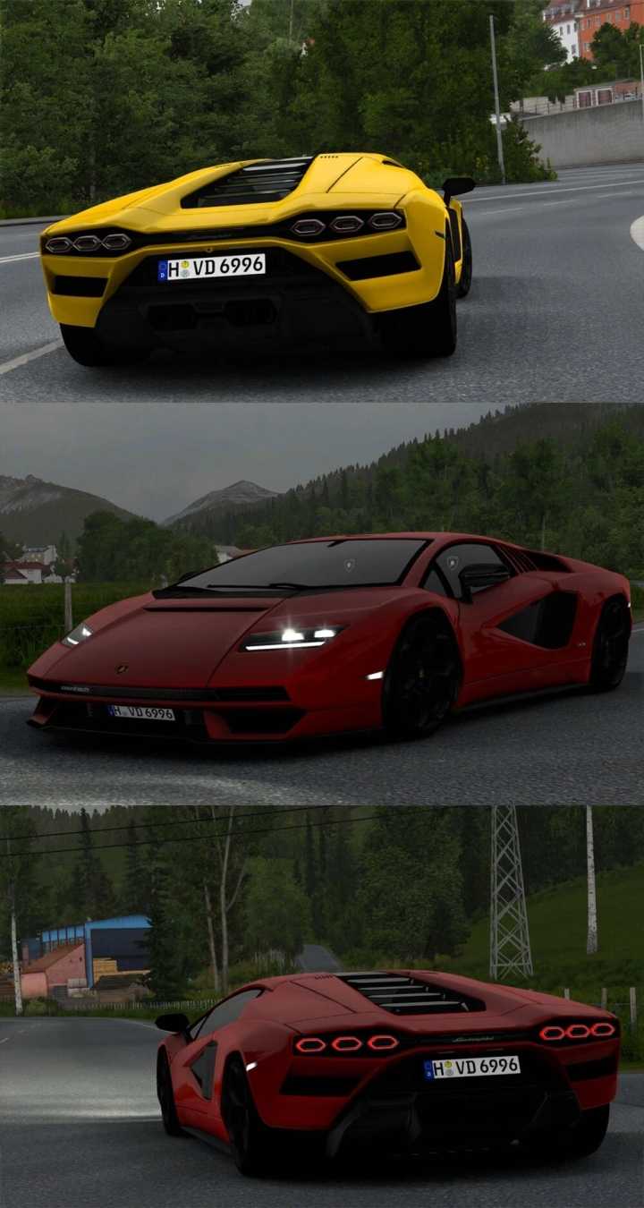 Lamborghini Countach Lpi 800-4 2022 V1.0 ATS 1.47