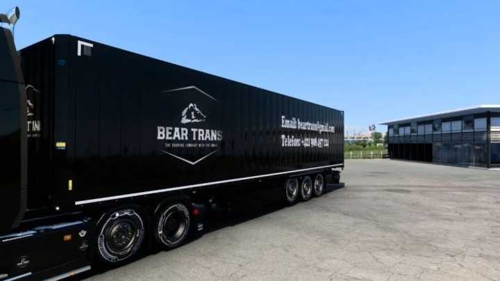 Bear Trans Truck & Trailer Skin Pack V1.0 ETS2 1.47
