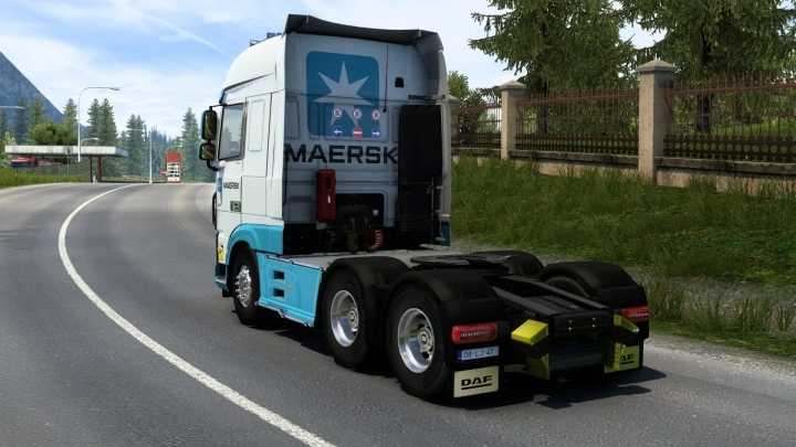 Daf Xf Maersk Skin V1.0 ETS2 1.48