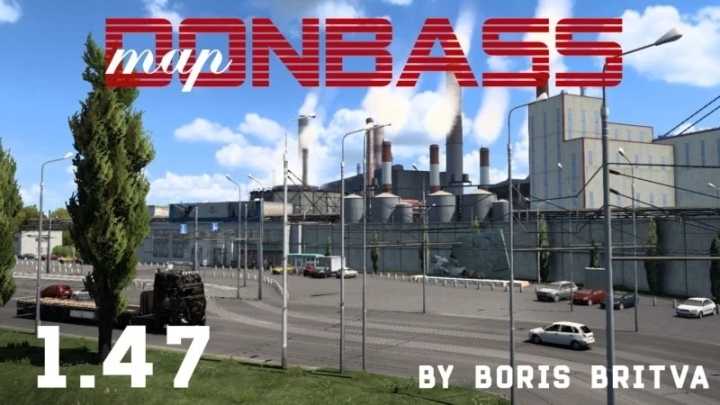 Donbass Map V1.47.2 ETS2 1.47