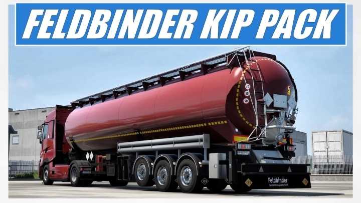 Feldbinder Kip Trailer Pack V3.2.1 ETS2 1.48