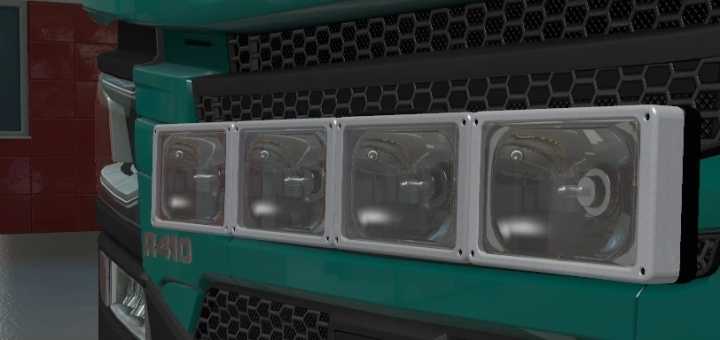Hella Block Lights For Next Gen Scania ETS2 1.47