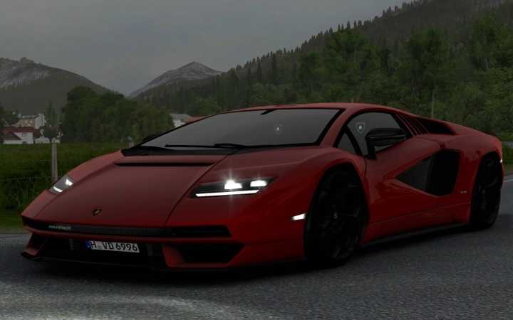 Lamborghini Countach Lpi 800-4 2022 V1.0 ETS2 1.47