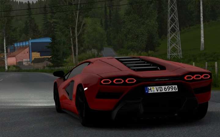 Lamborghini Countach Lpi 800-4 2022 V1.0 ETS2 1.47