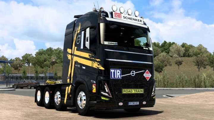 Lightbox Db Schenker Volvo Fh 2022 Sanax V1.0 ETS2 1.47