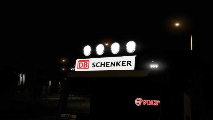Lightbox Db Schenker Volvo Fh 2022 Sanax V1.0 ETS2 1.47