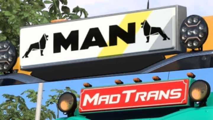 Lightbox Signs V1.0 ETS2 1.47