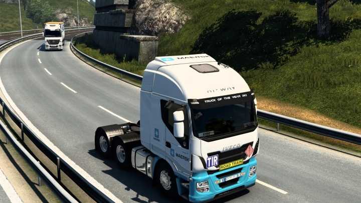 Maersk Iveco Hi-Way Skin V1.0 ETS2 1.48