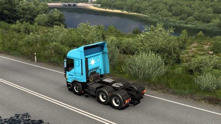 Maersk Iveco Stralis Skin V2.0 ETS2 1.48