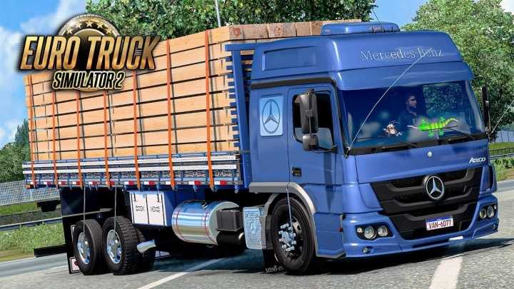 Mercedes-Benz Atego + Interior V1.0 ETS2 1.47