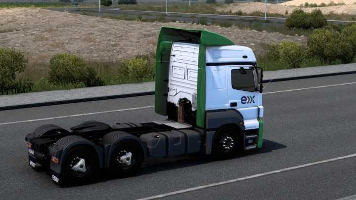 Mercedes-Benz Axor Sao Miguel Expresso Skin V1.0 ETS2 1.47