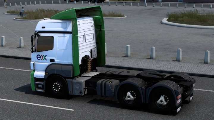 Mercedes-Benz Axor Sao Miguel Expresso Skin V1.0 ETS2 1.47