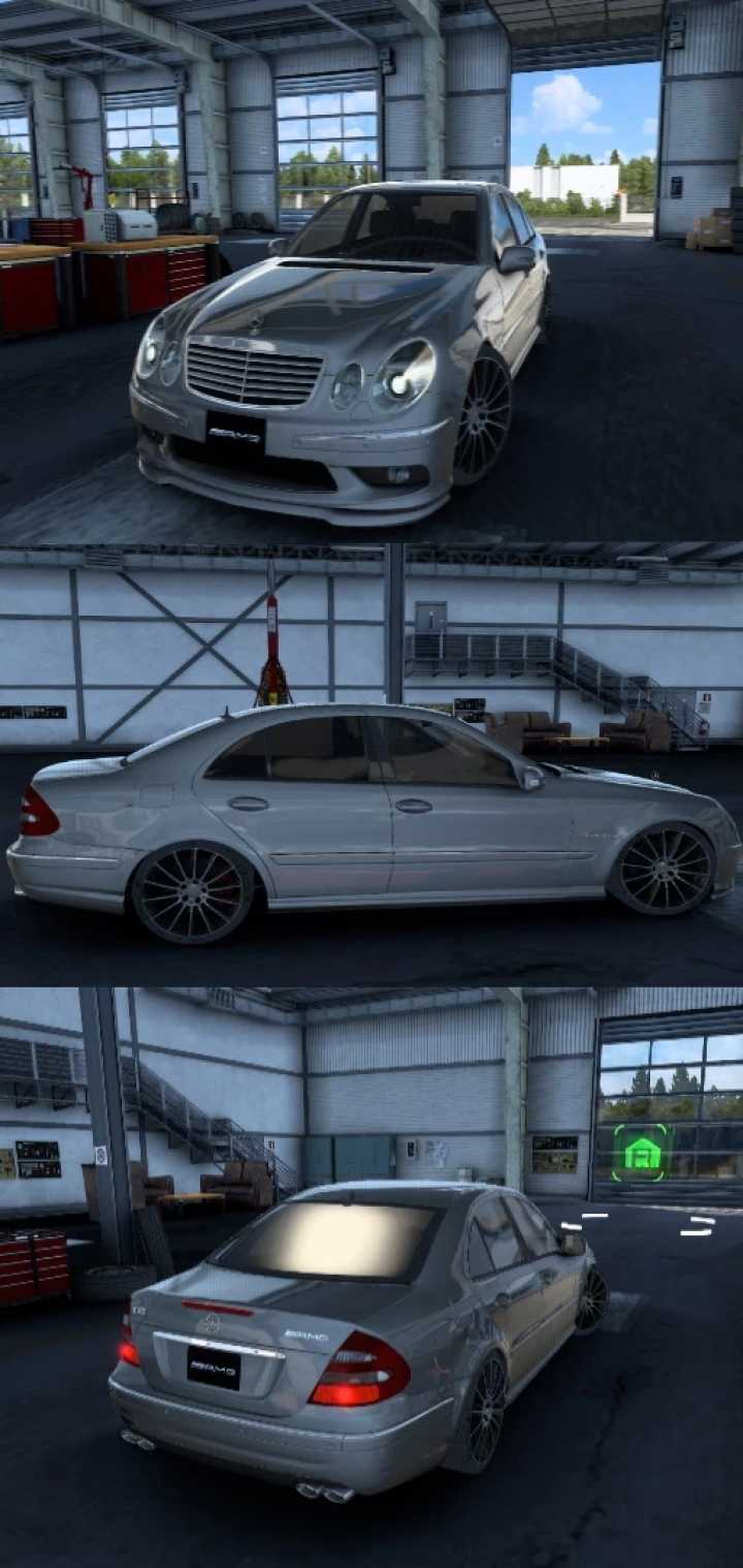Мод 211. Mercedes w211 ets 2. е 55 амг 211. мерс w211 в кар паркинге. симулятор езды mercedes benz e 320.