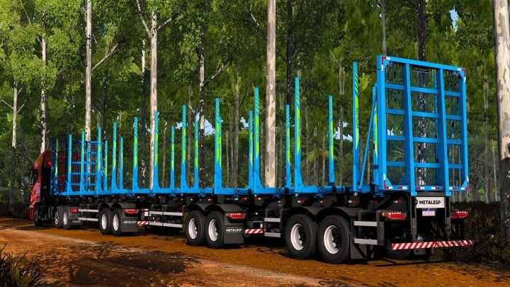 Metalesp Tri-Trem Florestal Xforce Trailer V0.4 ETS2 1.47