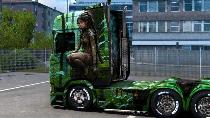 Native Woman Skin ETS2 1.47