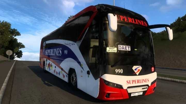 Neoplan New Tourliner C13 South Luzon Skinpack V1.0 ETS2 1.47
