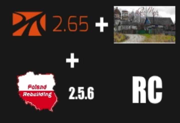Poland Rebuilding + Promods + Rusmap Road Connection ETS2 1.47