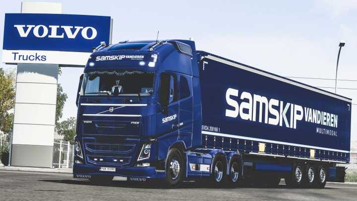 Real Company Trailers Pack V3.0 ETS2 1.48