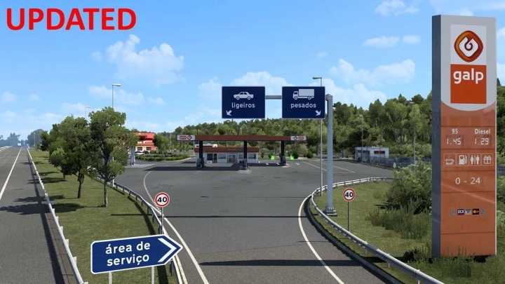 Real European Gas Stations Reloaded ETS2 1.47