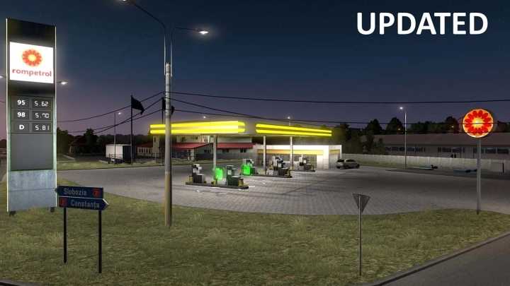 Real European Gas Stations Reloaded ETS2 1.47