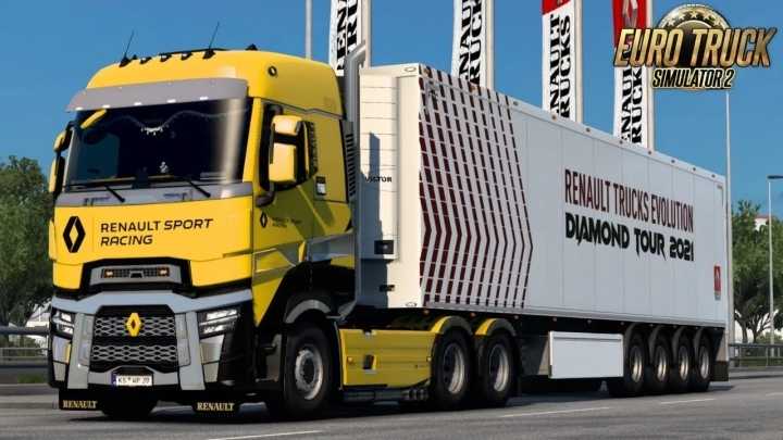 Renault Range T Reworked V1.4 ETS2 1.47