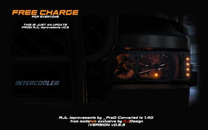 Rjl Improvements V0.5.3 ETS2 1.47