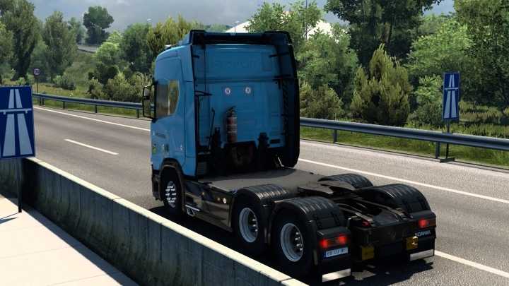 Scania R 2016 Maersk Skin V2.0 ETS2 1.47
