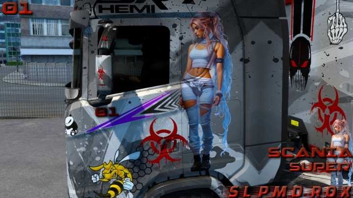 Scania S Super Skin ETS2 1.47