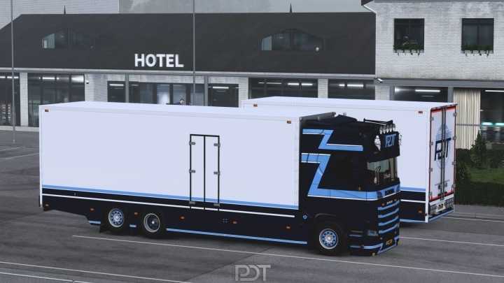 Scania S650 + Trailer Pdt Logistics ETS2 1.47