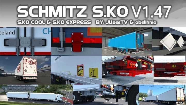 Schmitz S.ko V1.8C ETS2 1.47