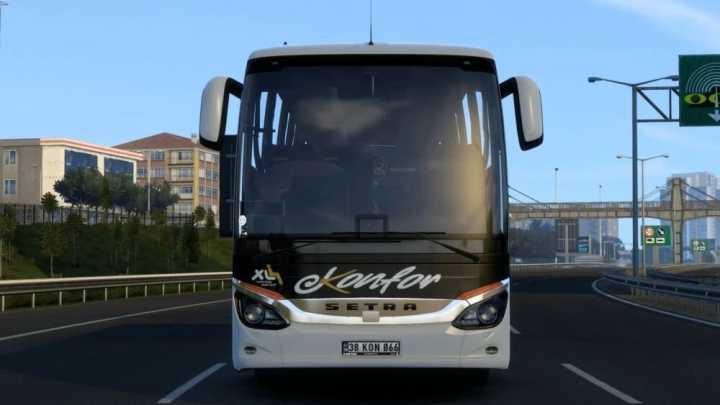 Setra S516-Hd Konfor Turizm Kurumsal Skin V1.0 ETS2 1.47