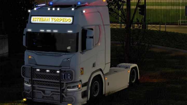 Sideskirt Carenage Pour Scania S Et R ETS2 1.47