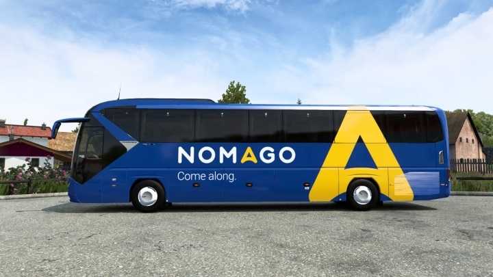 Skin Nomago For Neoplan New Tourliner C13 ETS2 1.47