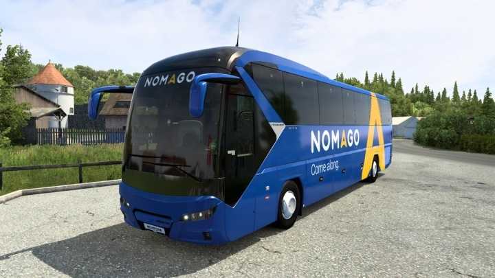 Skin Nomago For Neoplan New Tourliner C13 ETS2 1.47