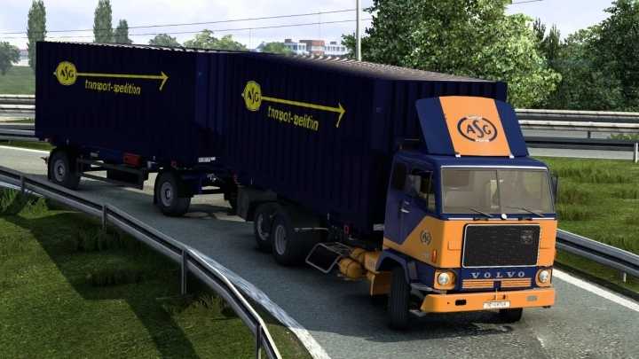 Swap Body Addon For Volvo F88-F89 V1.3 ETS2 1.47