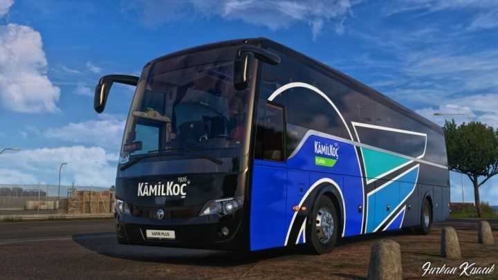Temsa Safir Plus – Kamil Koc Skin V1.0 ETS2 1.47