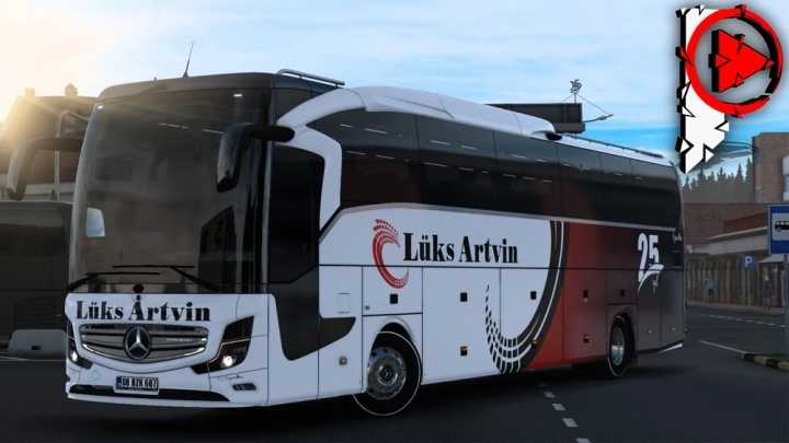Travego 16 Shd Luks Artvin Skin V1.0 ETS2 1.47
