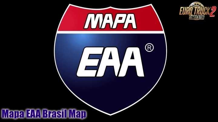 Truck Map For Brazil (South America) V6.7 ETS2 1.47