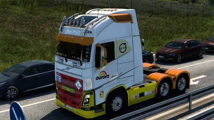 Volvo Fh 2012 Aurora Skin V1.0 ETS2 1.47