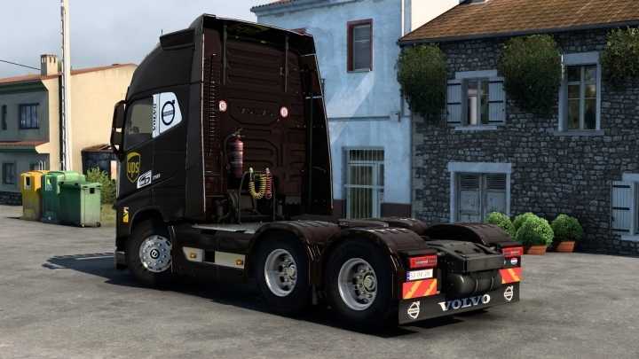 Volvo Fh 2012 Ups Skin V1.0 ETS2 1.47