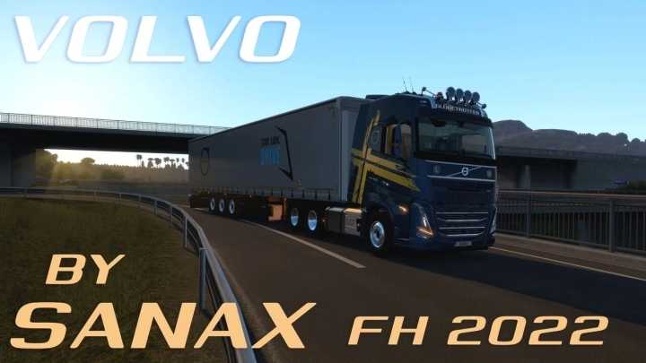 Volvo Fh 2022 By Sanax Unlocked Hotfix V1.02 ETS2 1.47