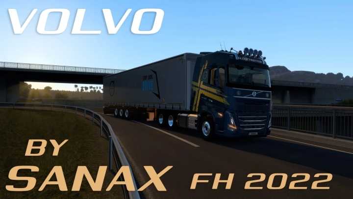 Volvo Fh 2022 By Sanax V1.0.5.1 ETS2 1.47