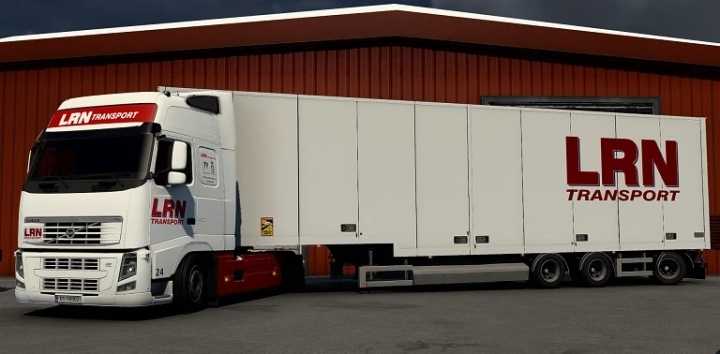 Volvo Fh3 Lrn Transport Combo Skin ETS2 1.47