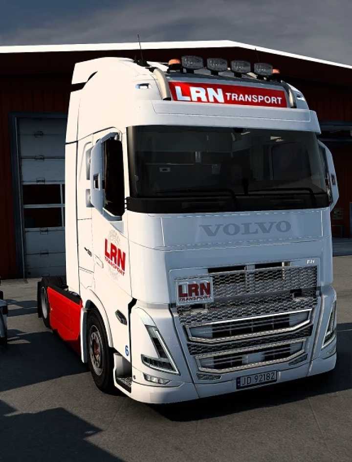 Volvo Fh5 Lrn Transport Skin ETS2 1.47