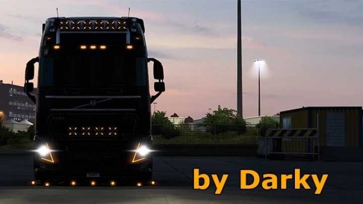 Volvo Orange Lights Pack V1.0.6 ETS2 1.47