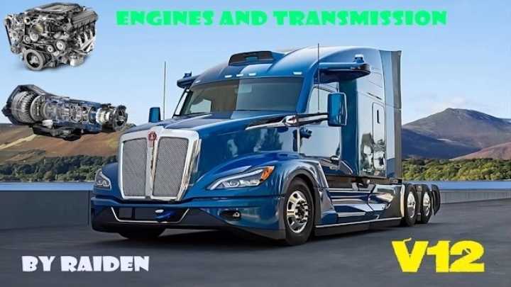 Engines And Transmissions Pack V12 ATS 1.48