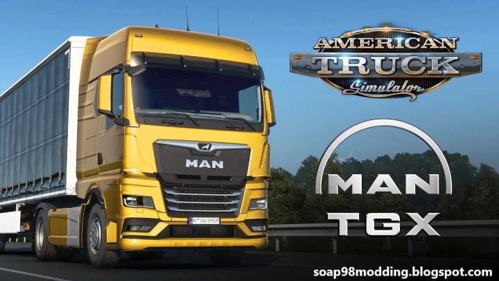 Man Tg3/Tgx 2020 Truck V1.0.2 ATS 1.48