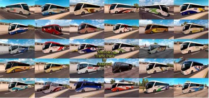 Mexican Traffic Pack V2.6.8 ATS 1.48