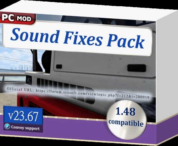 Sound Fixes Pack V23.67.1 ATS 1.48