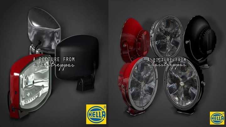 Abasstreppas Hella Lamp Pack V2.1 ETS2 1.47